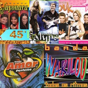 Banda Sayonara / Banda Calypso / Lady Lu / Banda Amor Perfeito / Banda Warilou